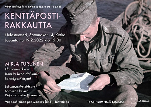 Kenttäpostirakkautta uusi juliste pien 10